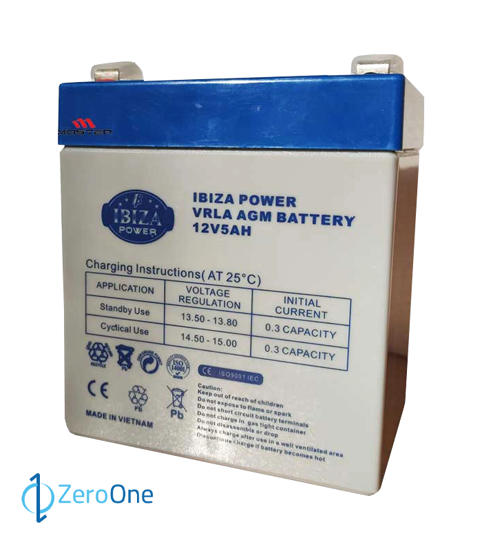 خرید باتری 5 امپر ایبیزا